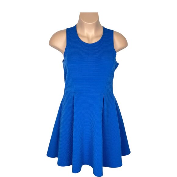 Papermoon Womens Blue Sleeveless Fit Flare Dress Stitch Fix Exclusive size XL - Picture 1 of 11